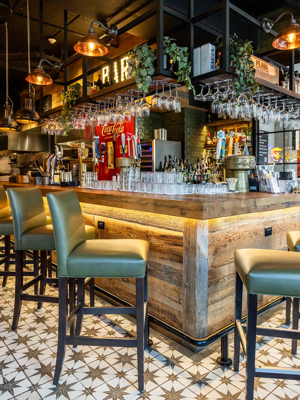 Plank Restobar Hamilton Augusta design by The Laundry Design Works