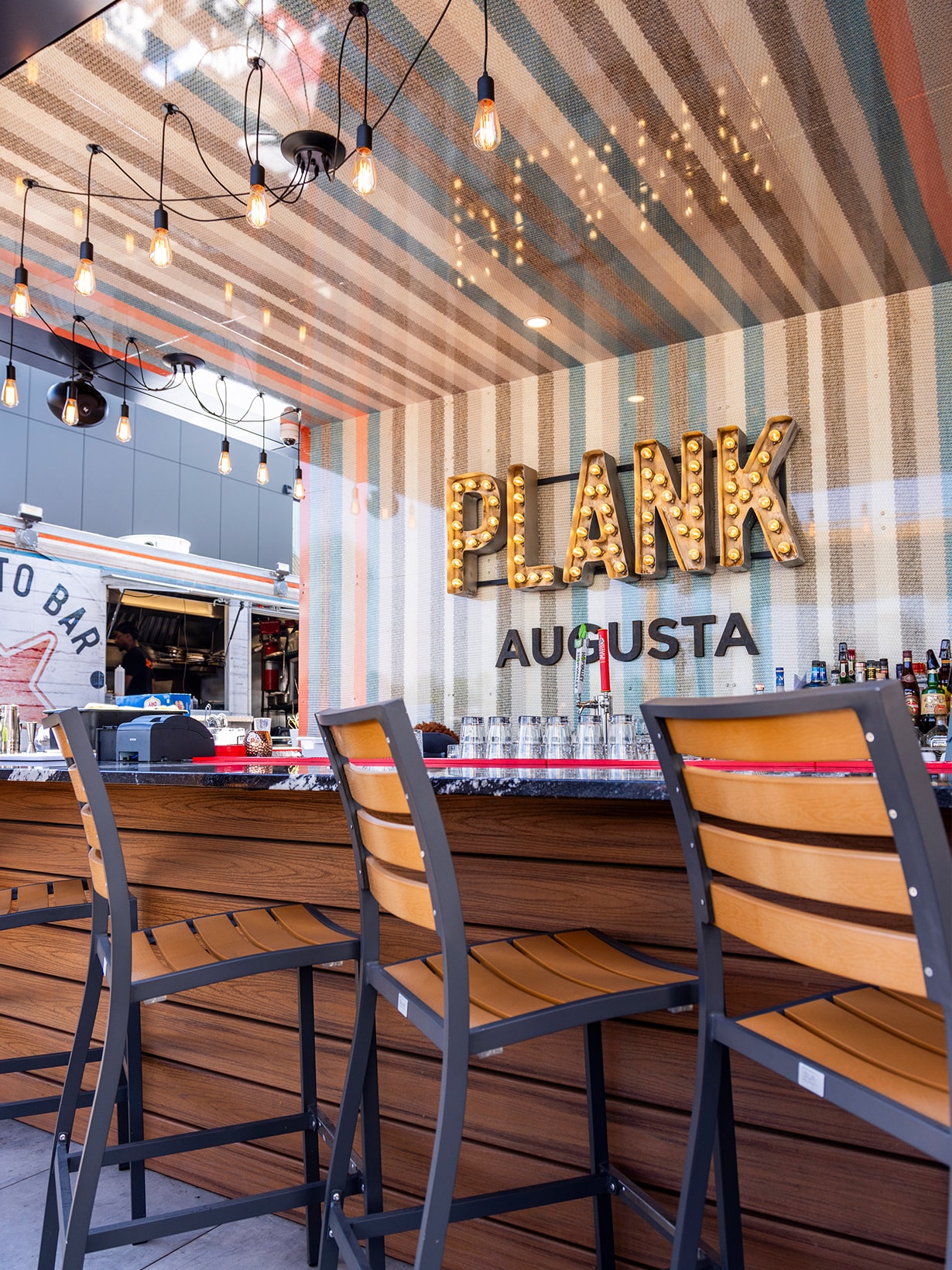 Plank Restobar Rooftop Hamilton design by The Laundry Design Works